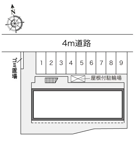 ★手数料０円★小田原市池上　月極駐車場（LP）